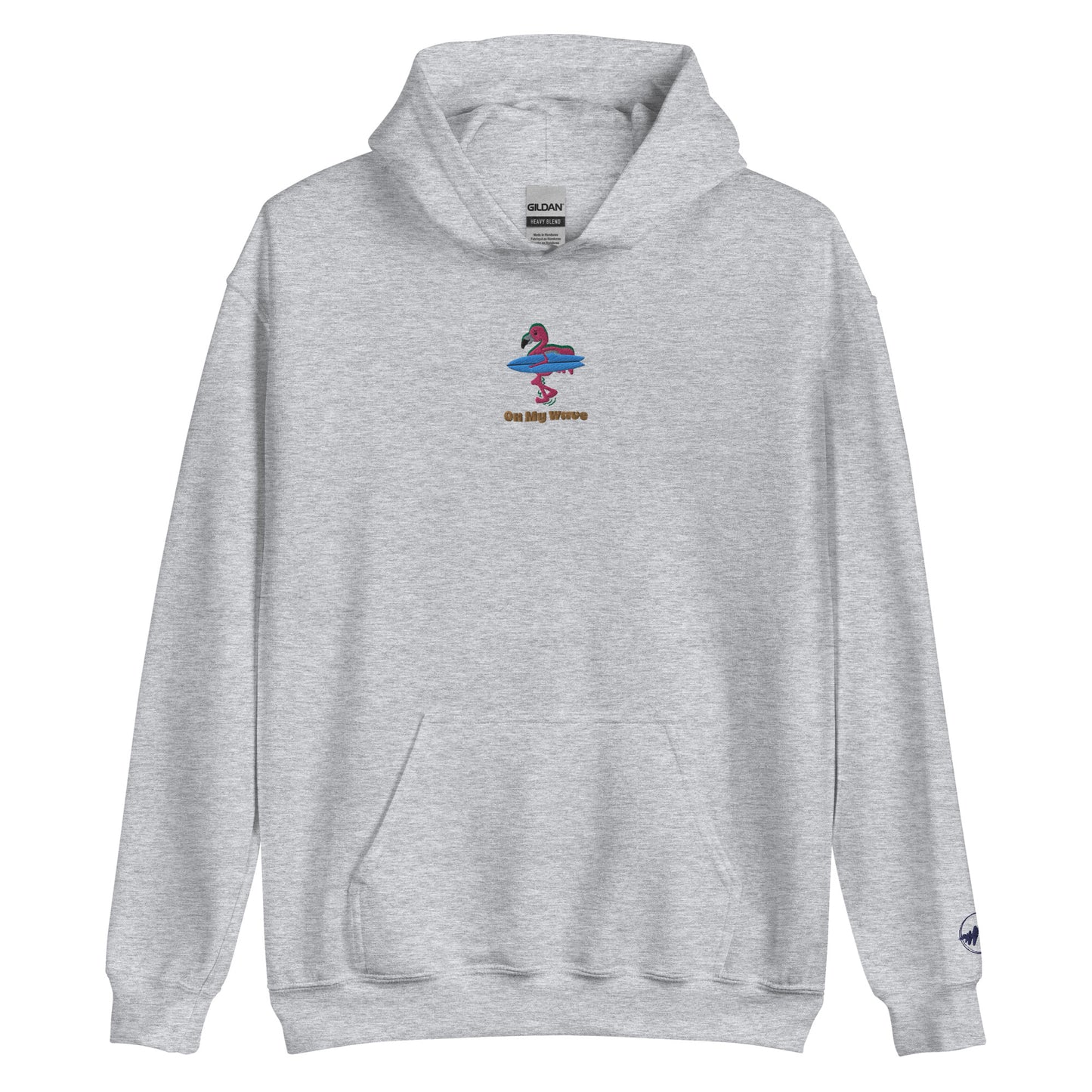 On My Wave | Embroidered Unisex Hoodie