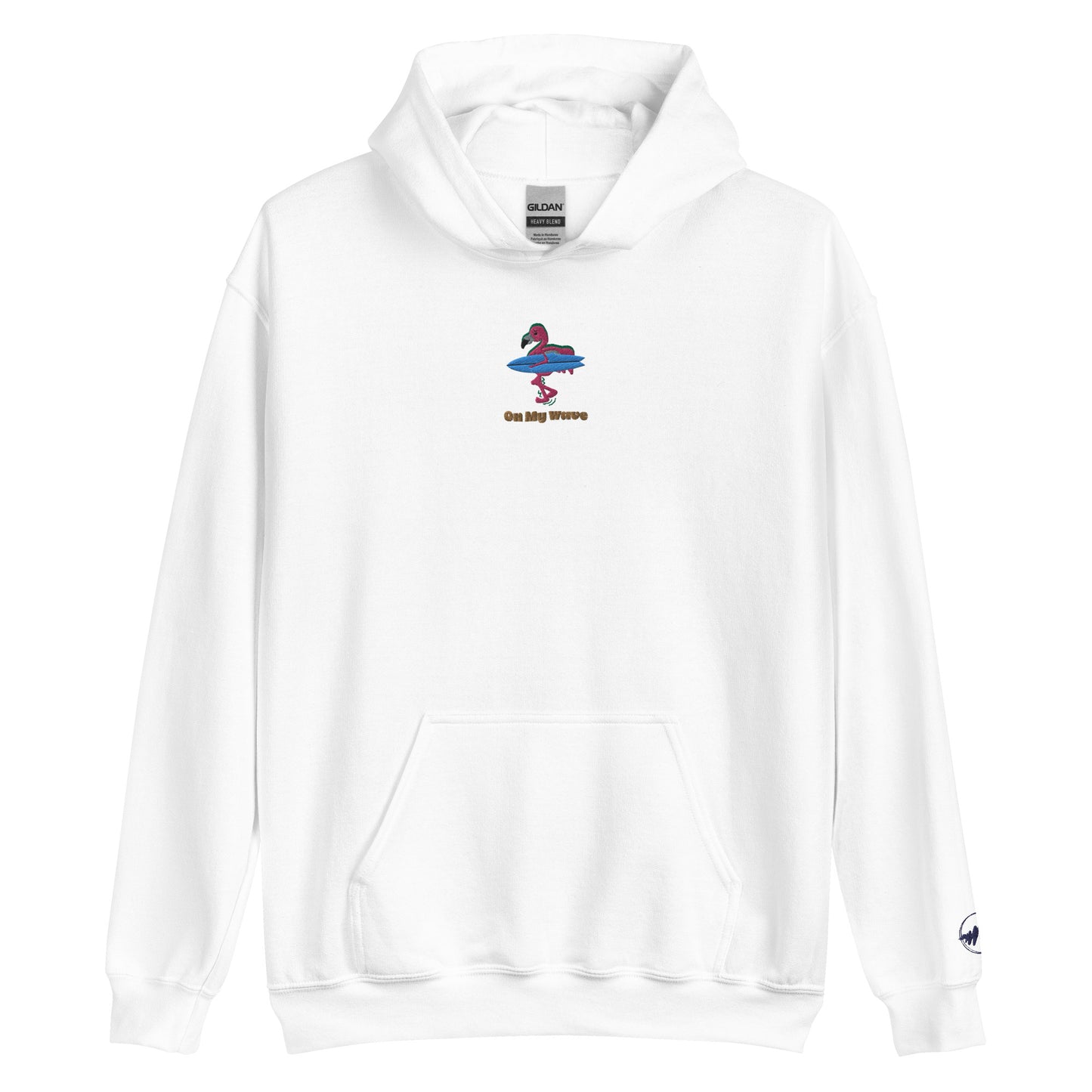 On My Wave | Embroidered Unisex Hoodie