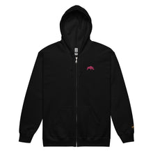 Load image into Gallery viewer, Hard Headed | Embroidered Unisex heavy blend zip hoodie