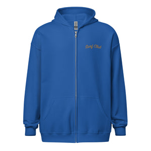 Surf Club | Embroidered Unisex heavy blend zip hoodie