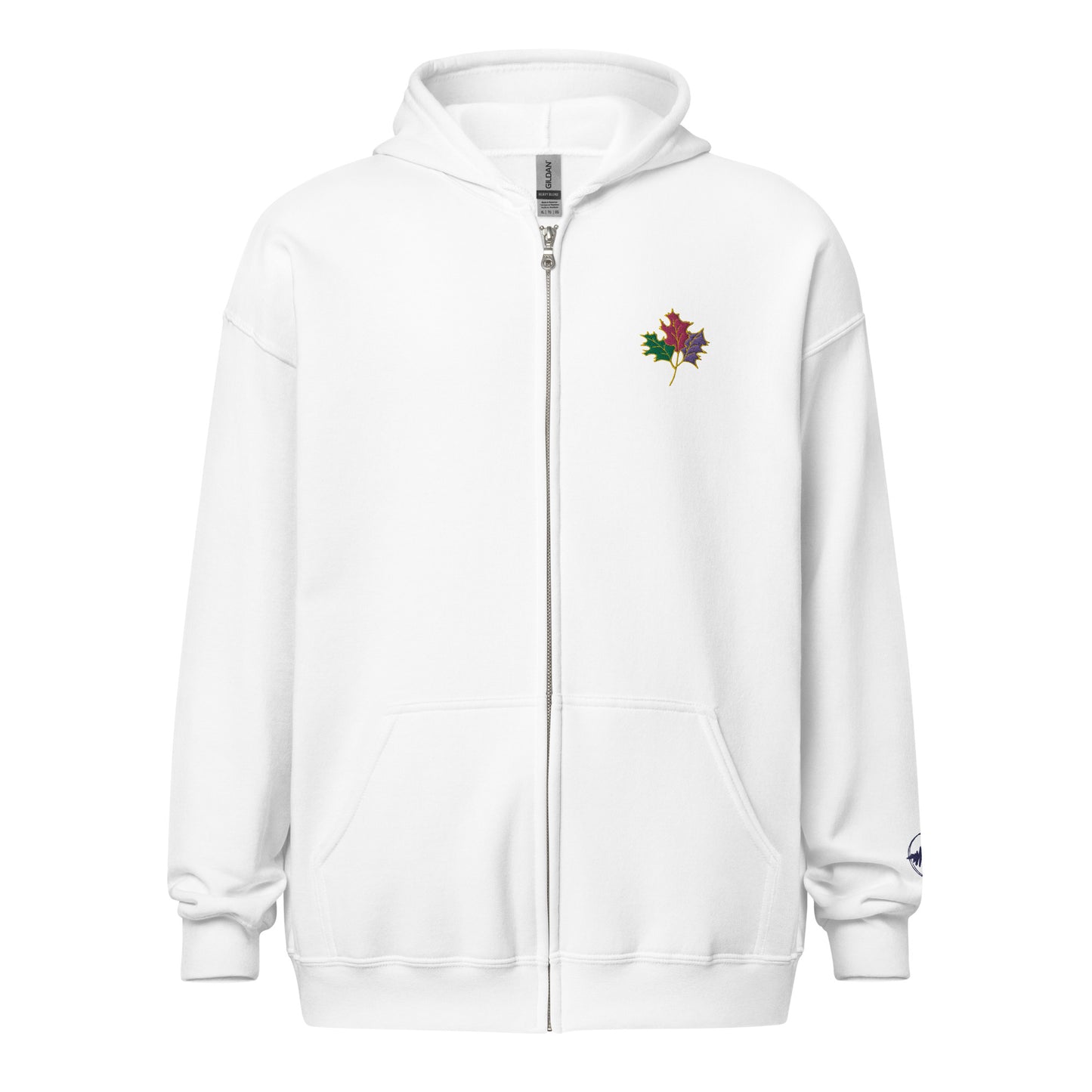 Seasons Change | Unisex Embroidered heavy blend zip hoodie