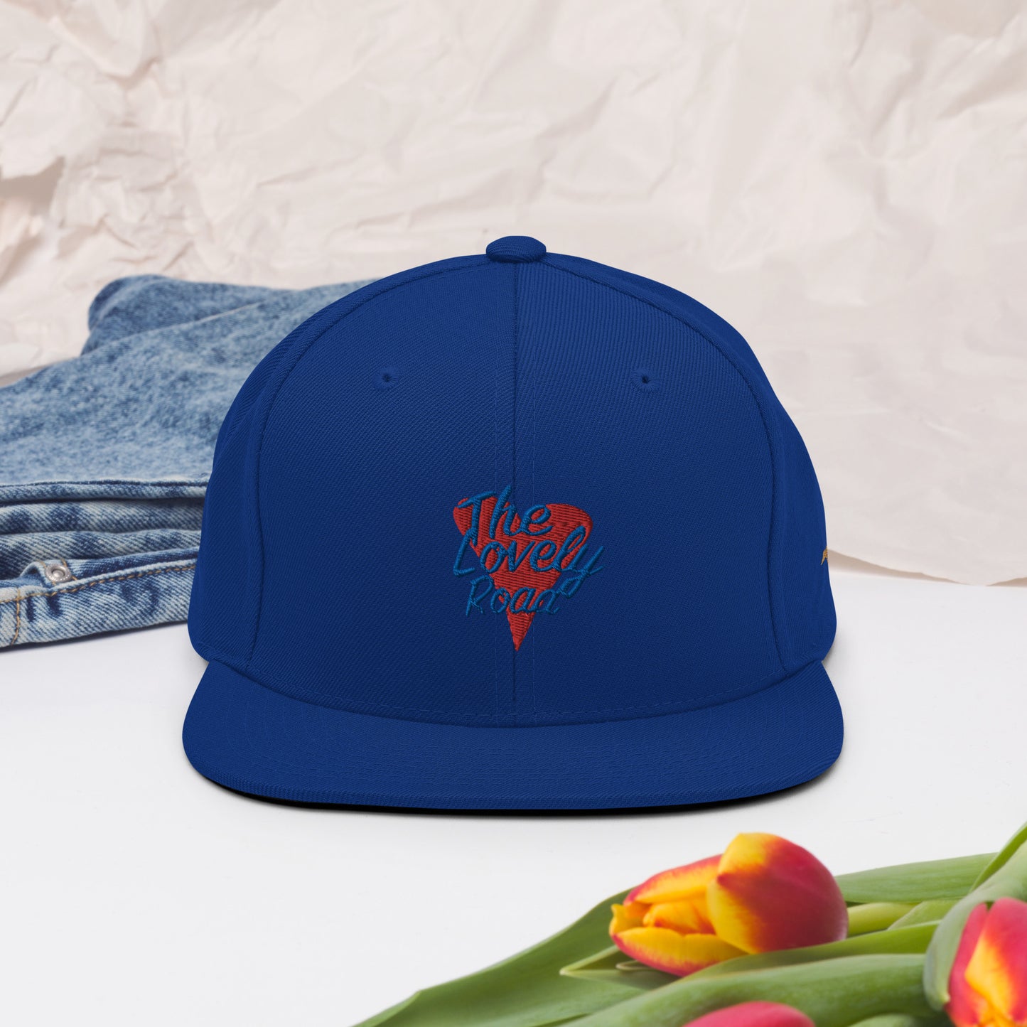 The Lovely Road | Embroidered Snapback Hat