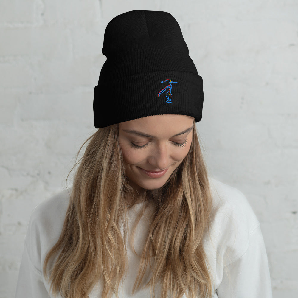 Blue Heron | Cuffed Beanie