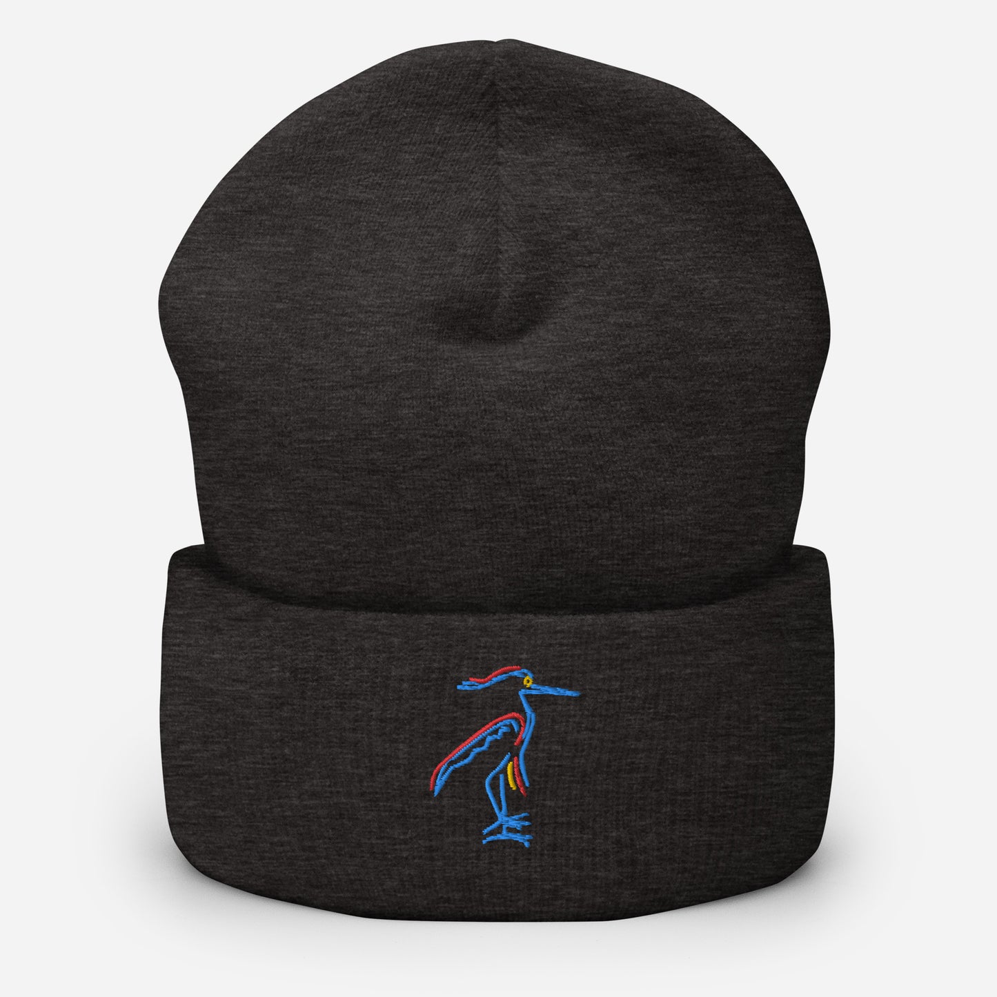 Blue Heron | Cuffed Beanie