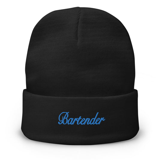 Bartender | Embroidered Beanie