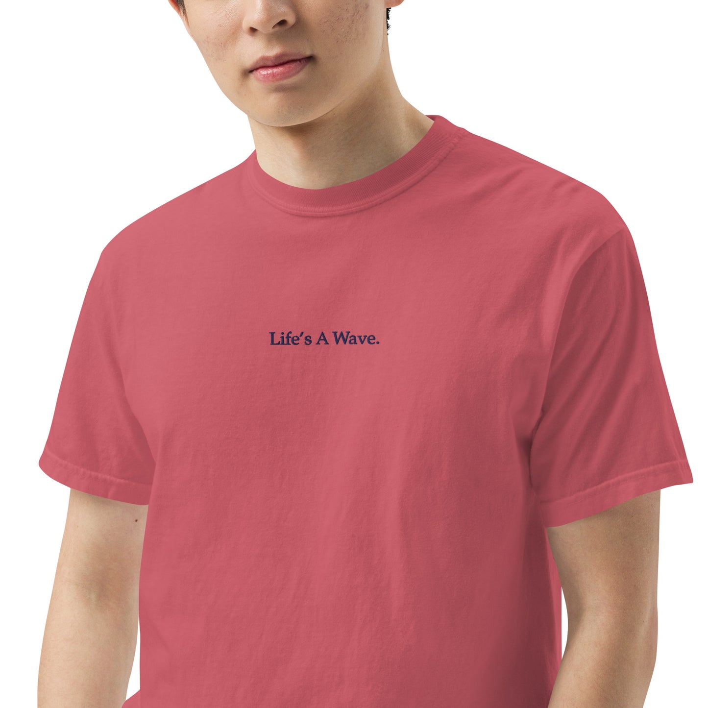 Life's A Wave | Embroidered t-shirt