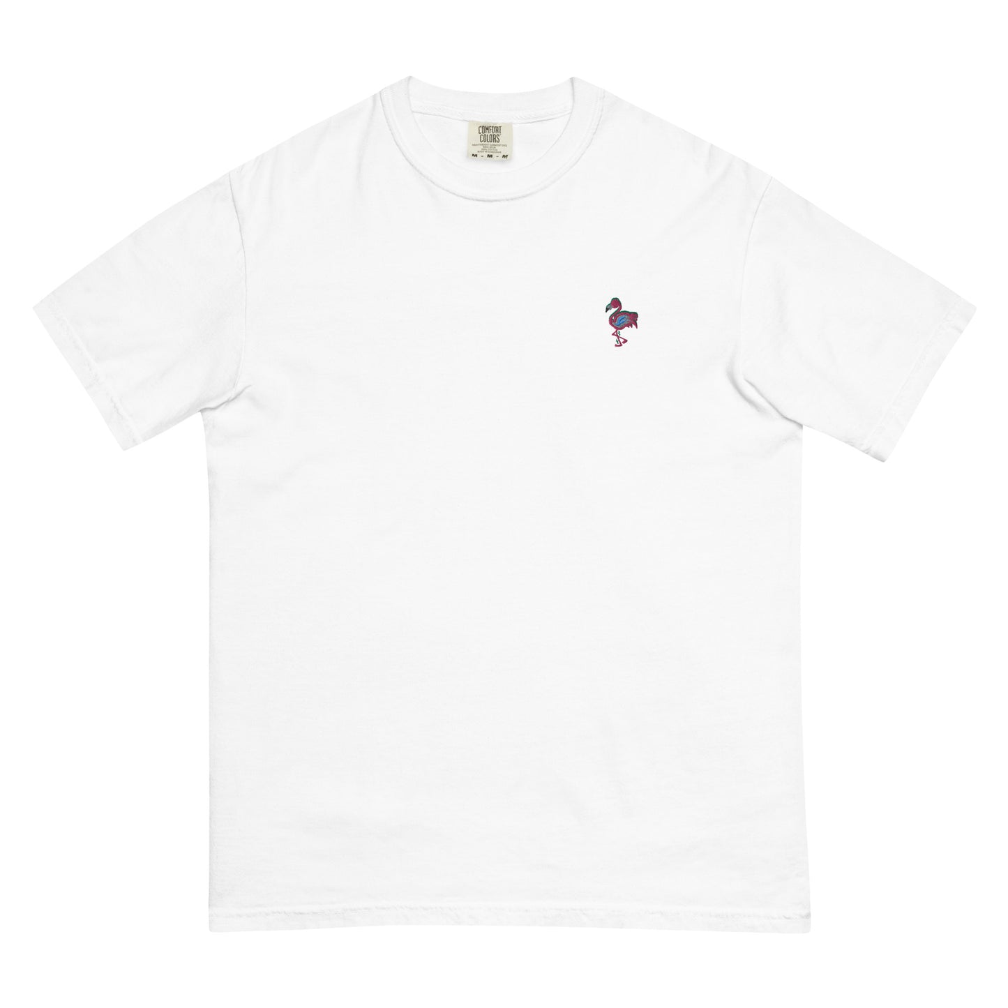 Flamingo | Embroidered Tee