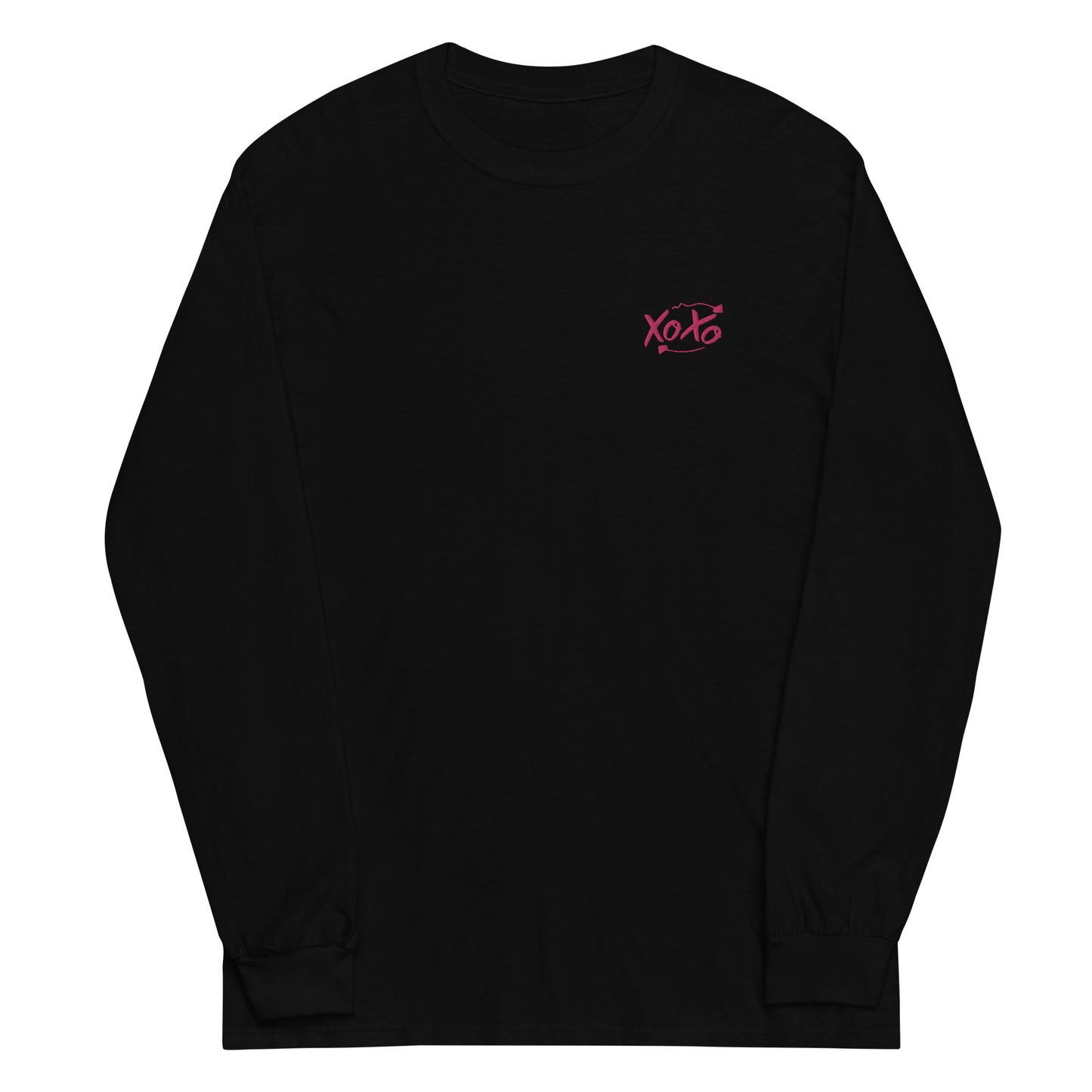 XoXo | Embroidered Unisex Long Sleeve Shirt