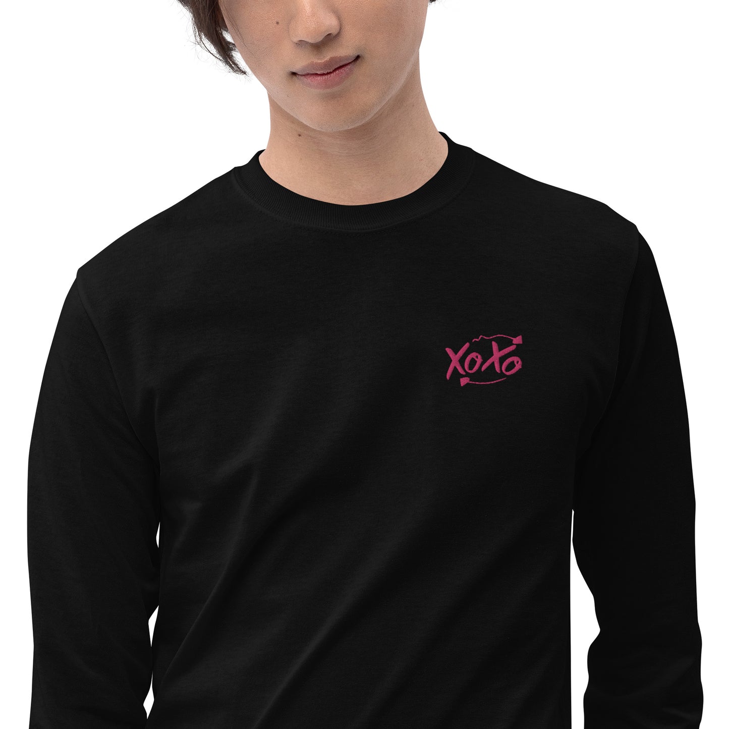 XoXo | Embroidered Unisex Long Sleeve Shirt