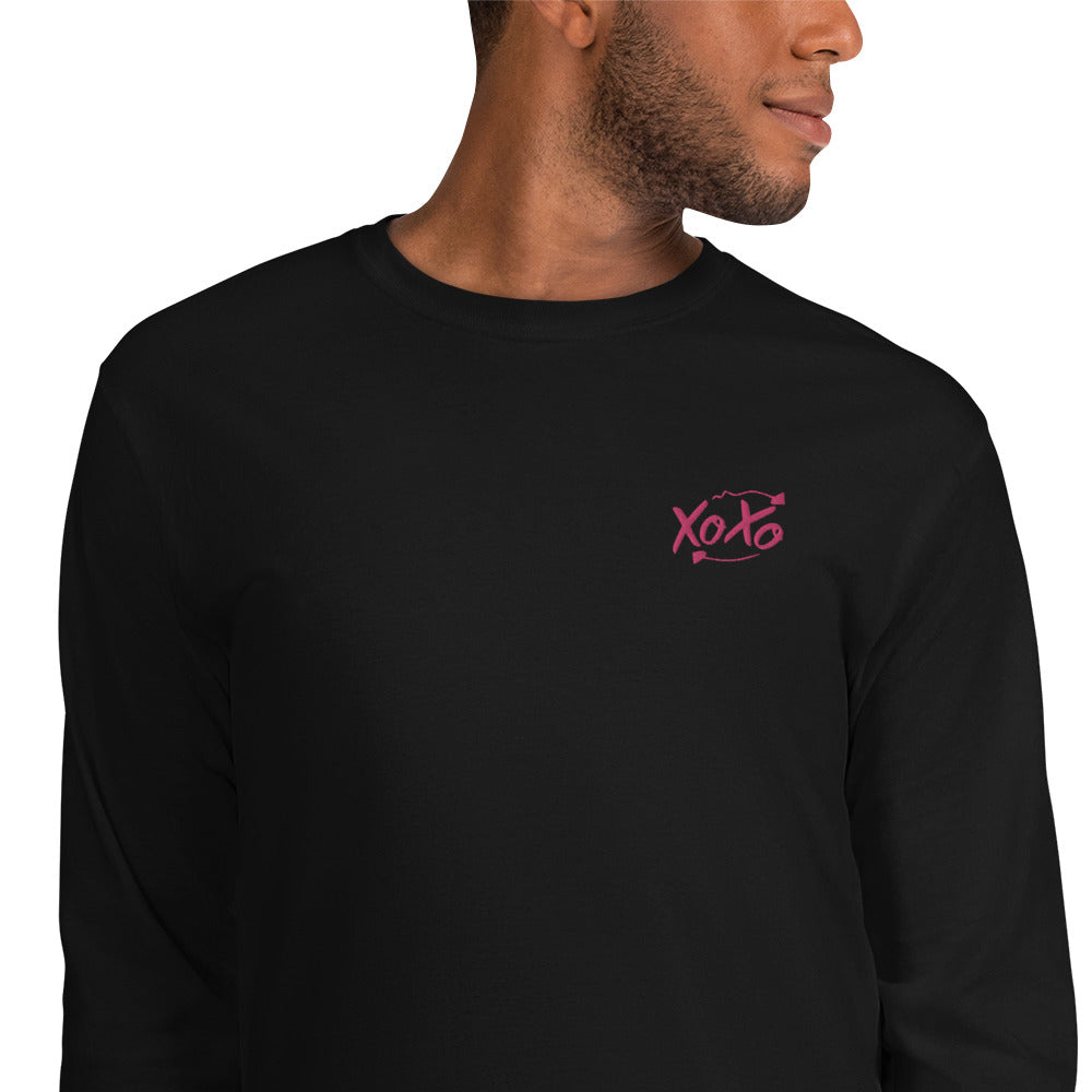 XoXo | Embroidered Unisex Long Sleeve Shirt