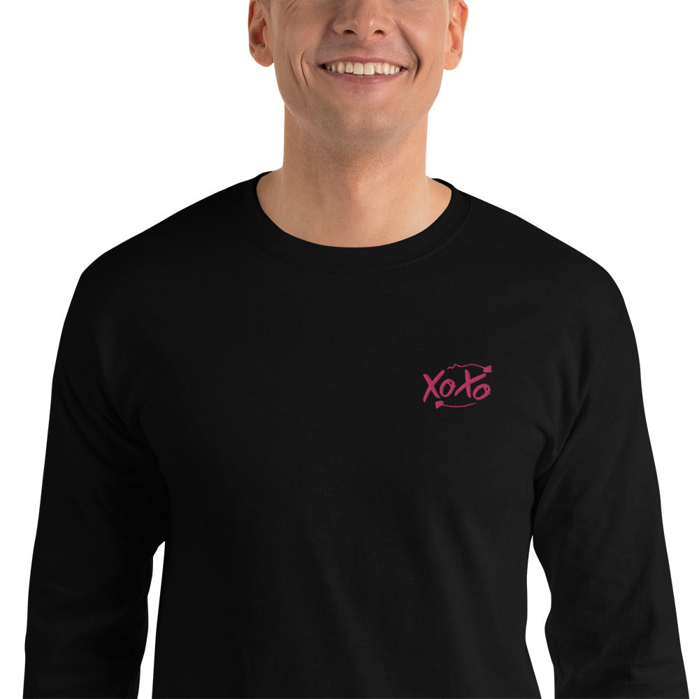 XoXo | Embroidered Unisex Long Sleeve Shirt