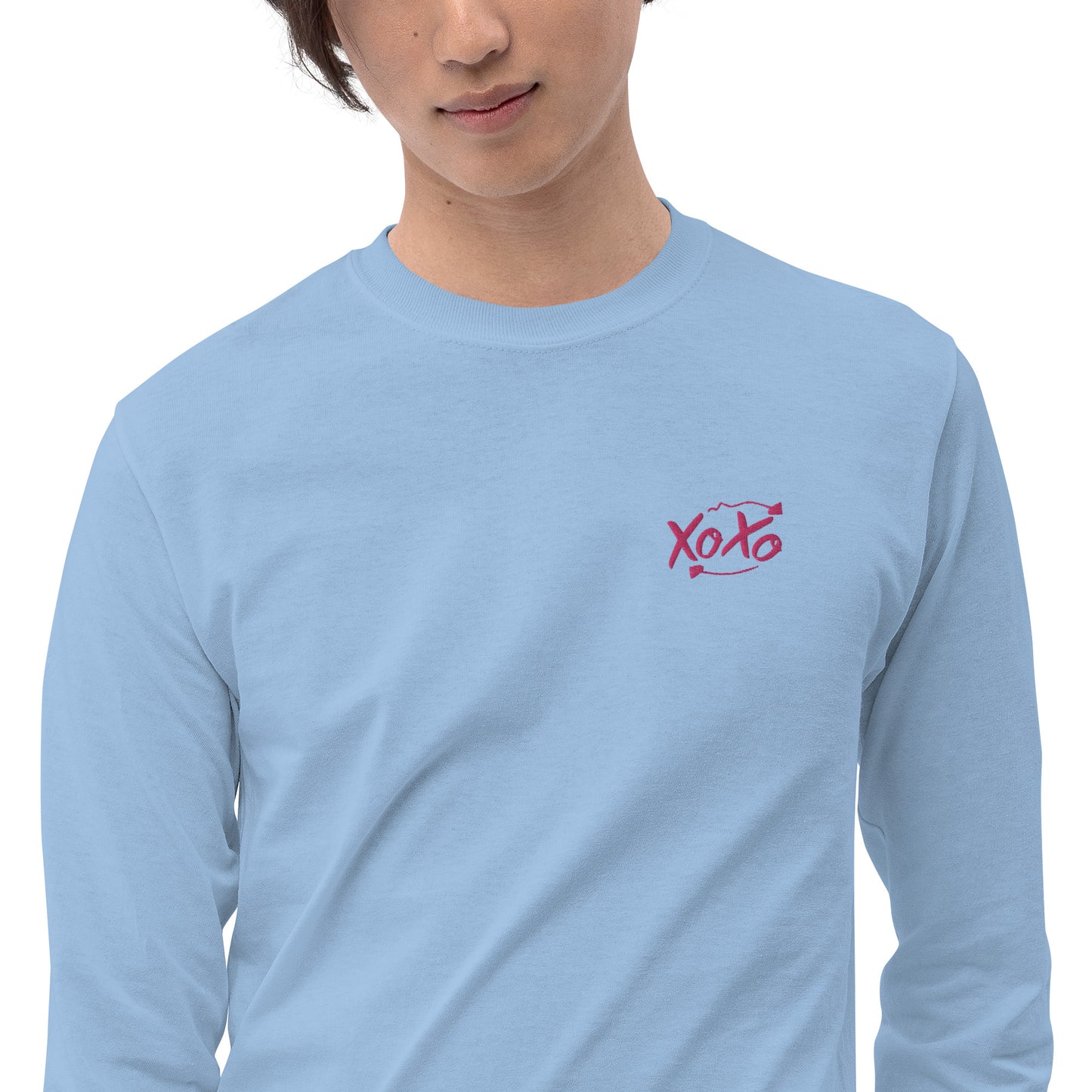 XoXo | Embroidered Unisex Long Sleeve Shirt