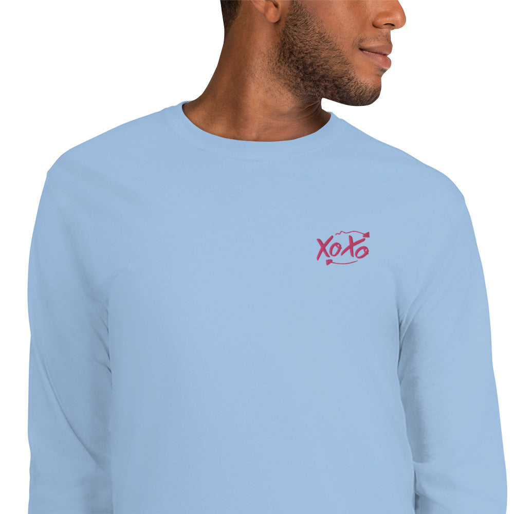 XoXo | Embroidered Unisex Long Sleeve Shirt