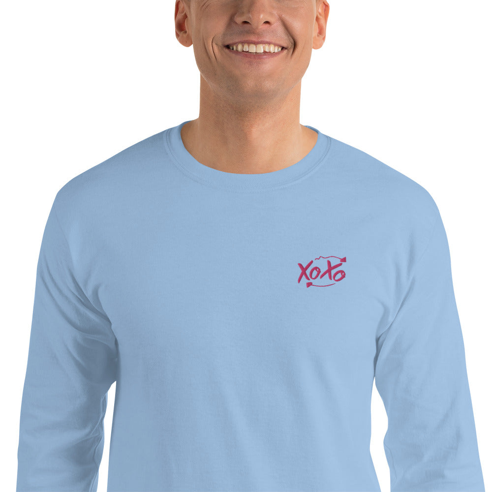 XoXo | Embroidered Unisex Long Sleeve Shirt