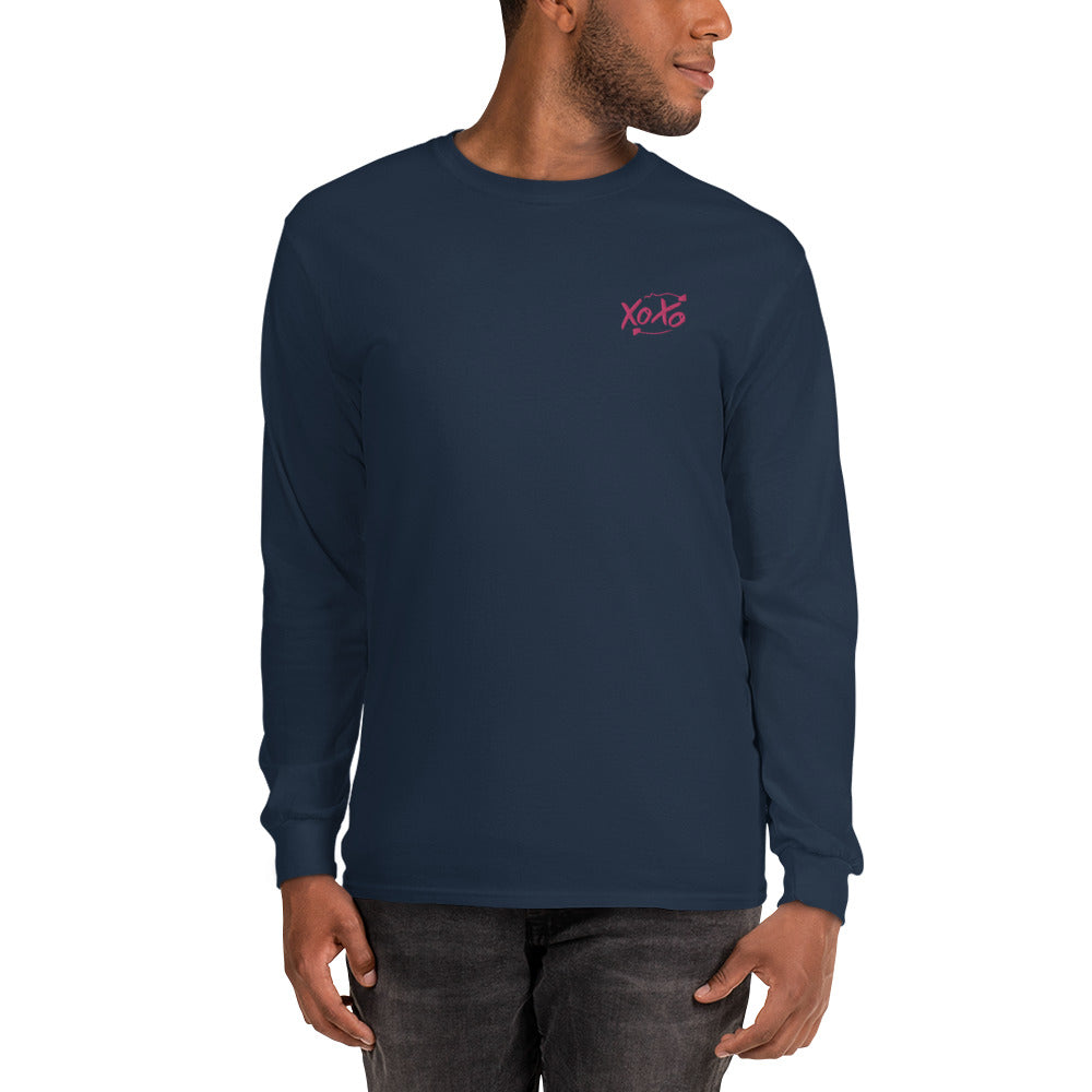 XoXo | Embroidered Unisex Long Sleeve Shirt