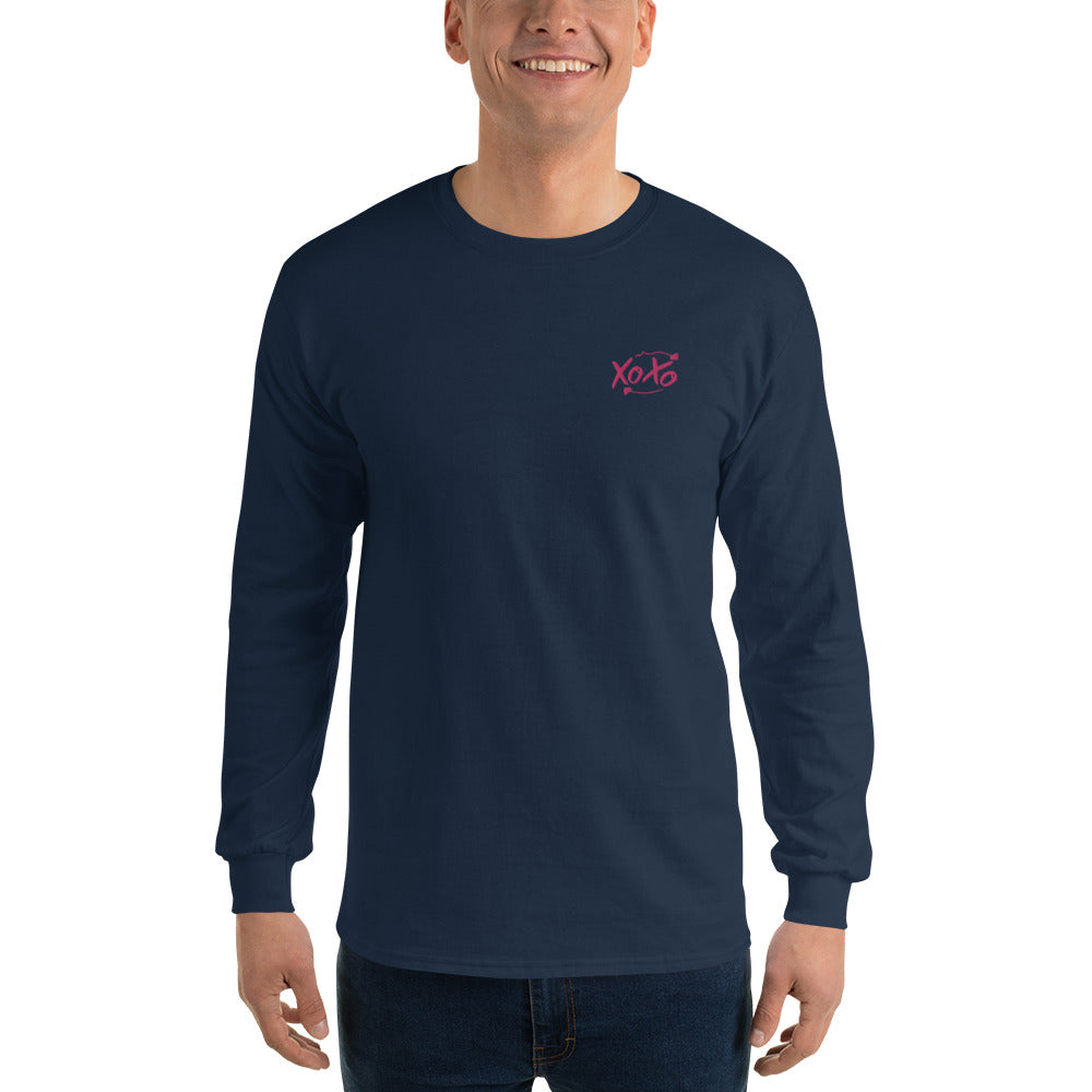 XoXo | Embroidered Unisex Long Sleeve Shirt