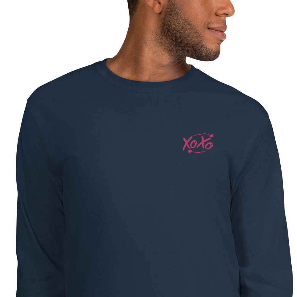 XoXo | Embroidered Unisex Long Sleeve Shirt