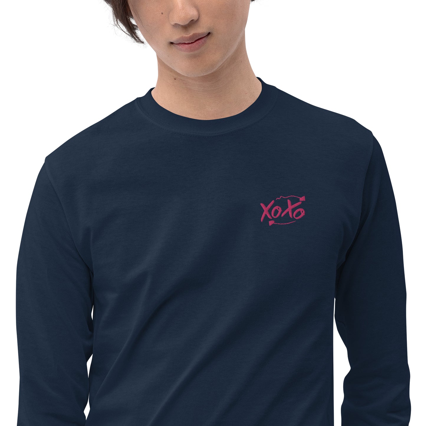 XoXo | Embroidered Unisex Long Sleeve Shirt