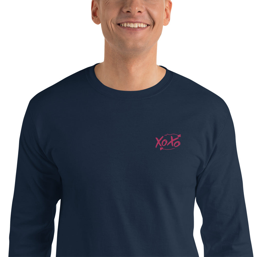 XoXo | Embroidered Unisex Long Sleeve Shirt