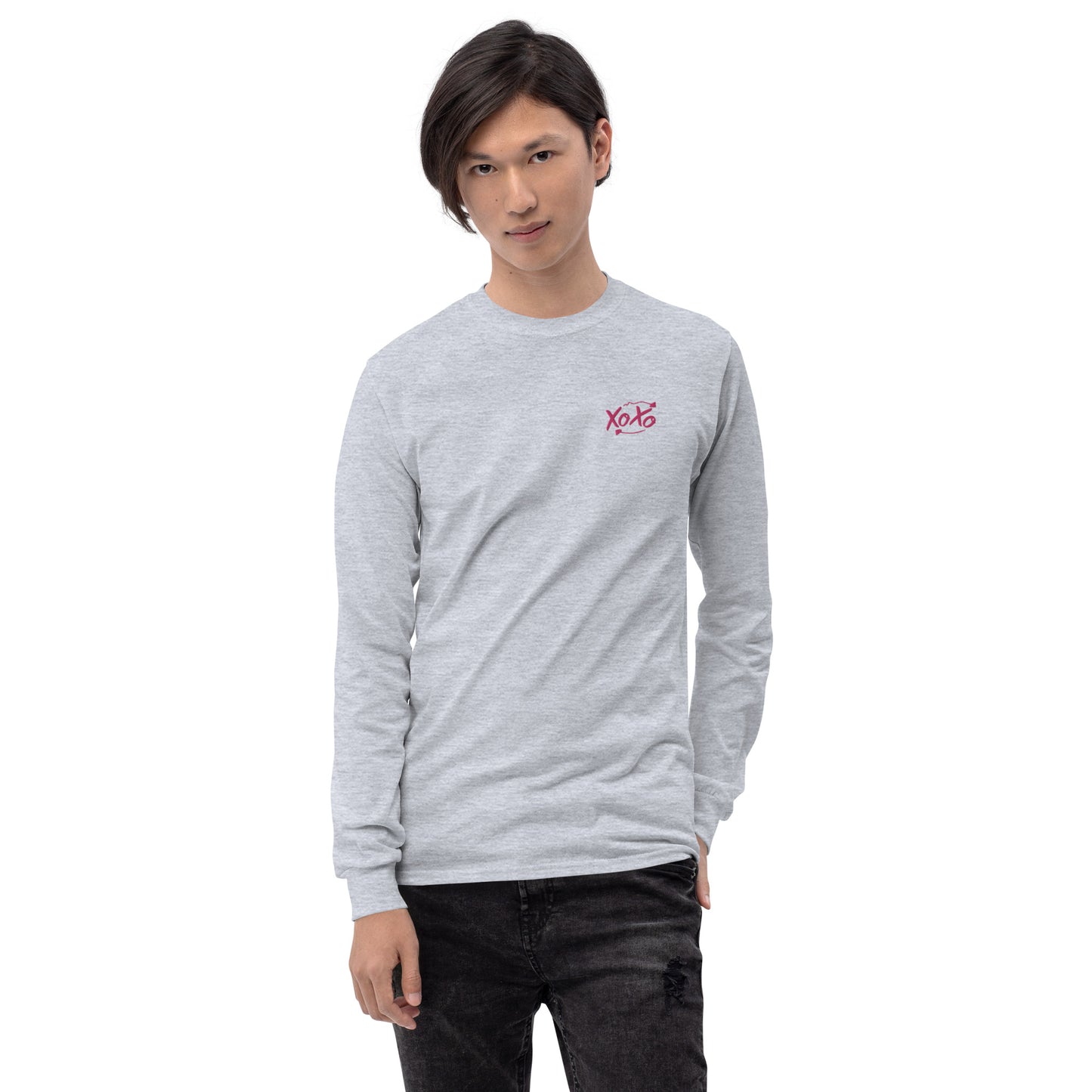 XoXo | Embroidered Unisex Long Sleeve Shirt