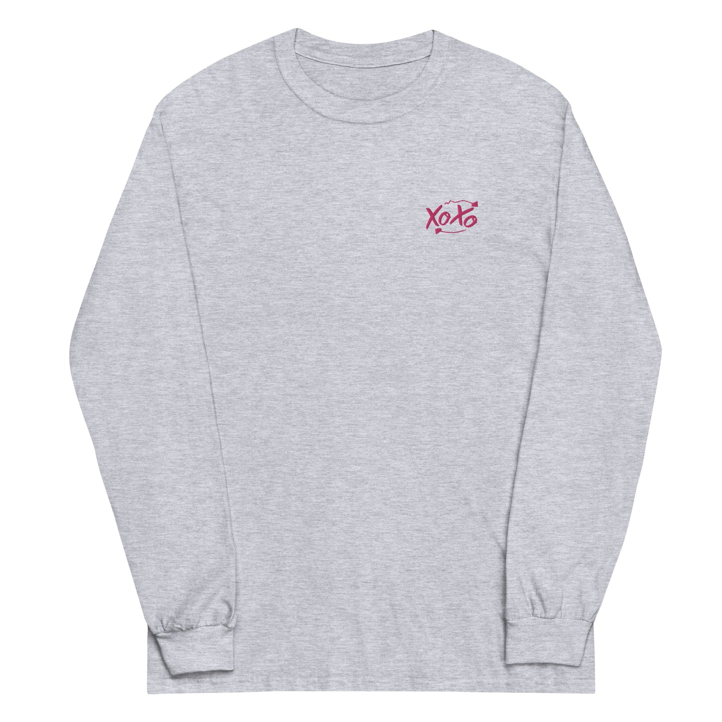 XoXo | Embroidered Unisex Long Sleeve Shirt