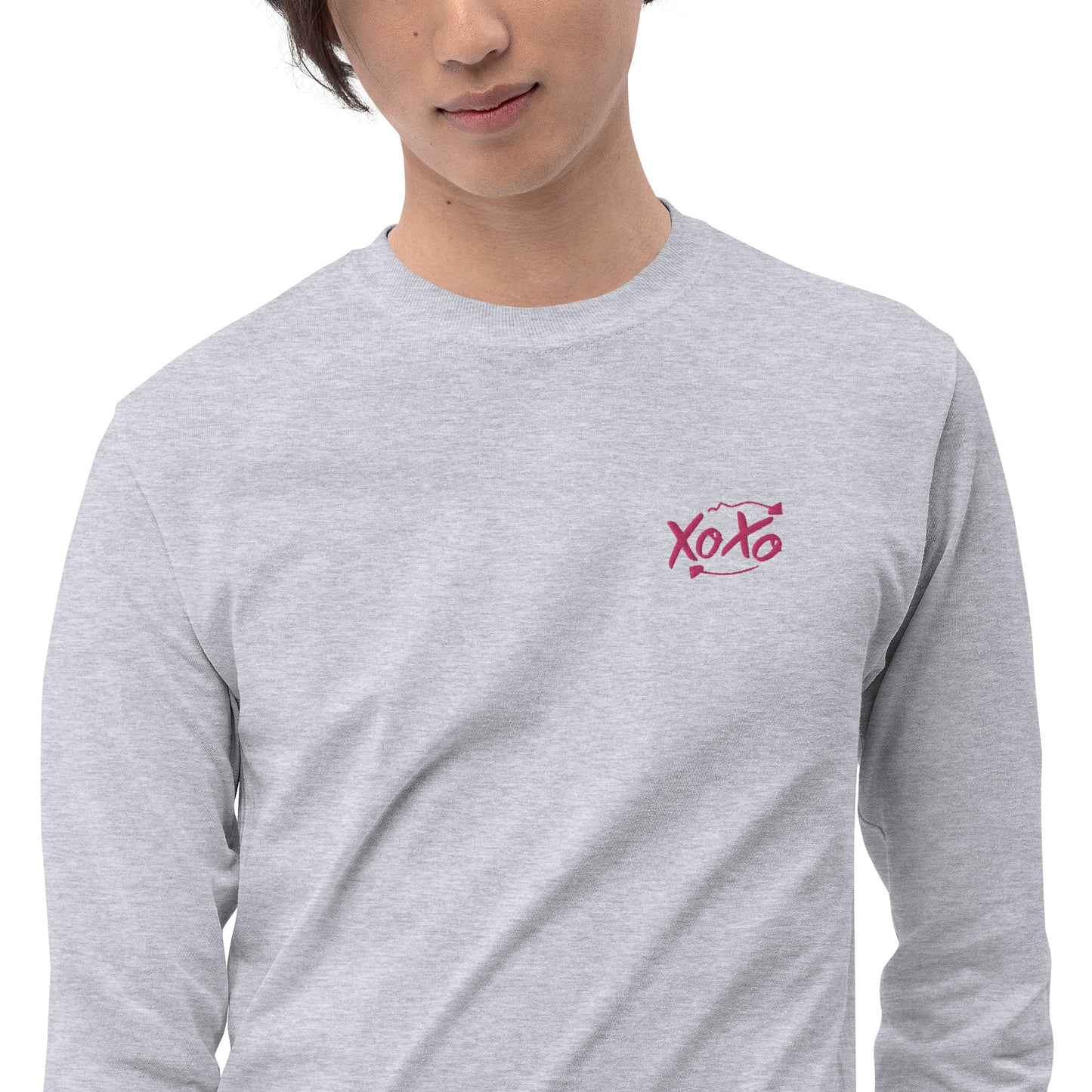 XoXo | Embroidered Unisex Long Sleeve Shirt