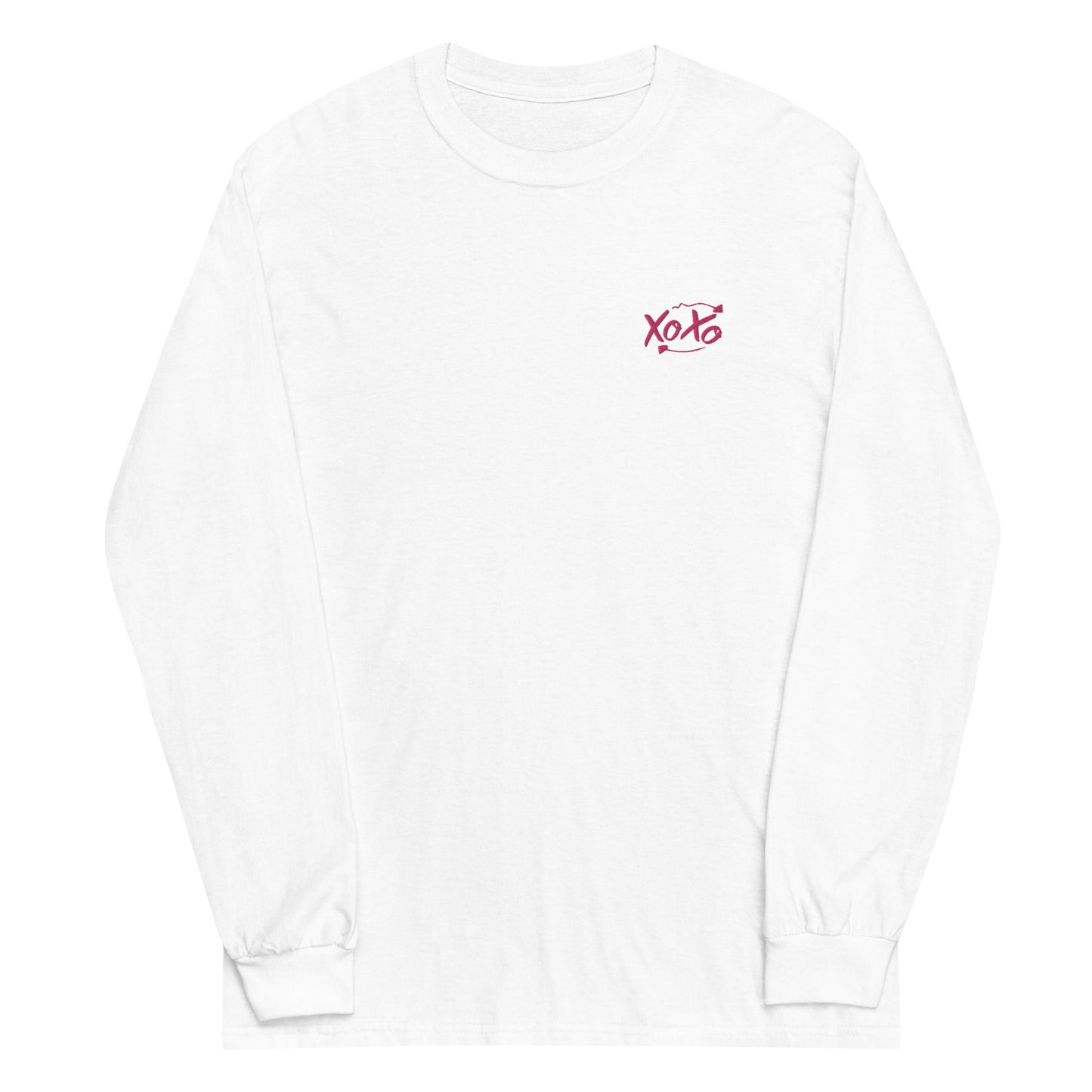 XoXo | Embroidered Unisex Long Sleeve Shirt