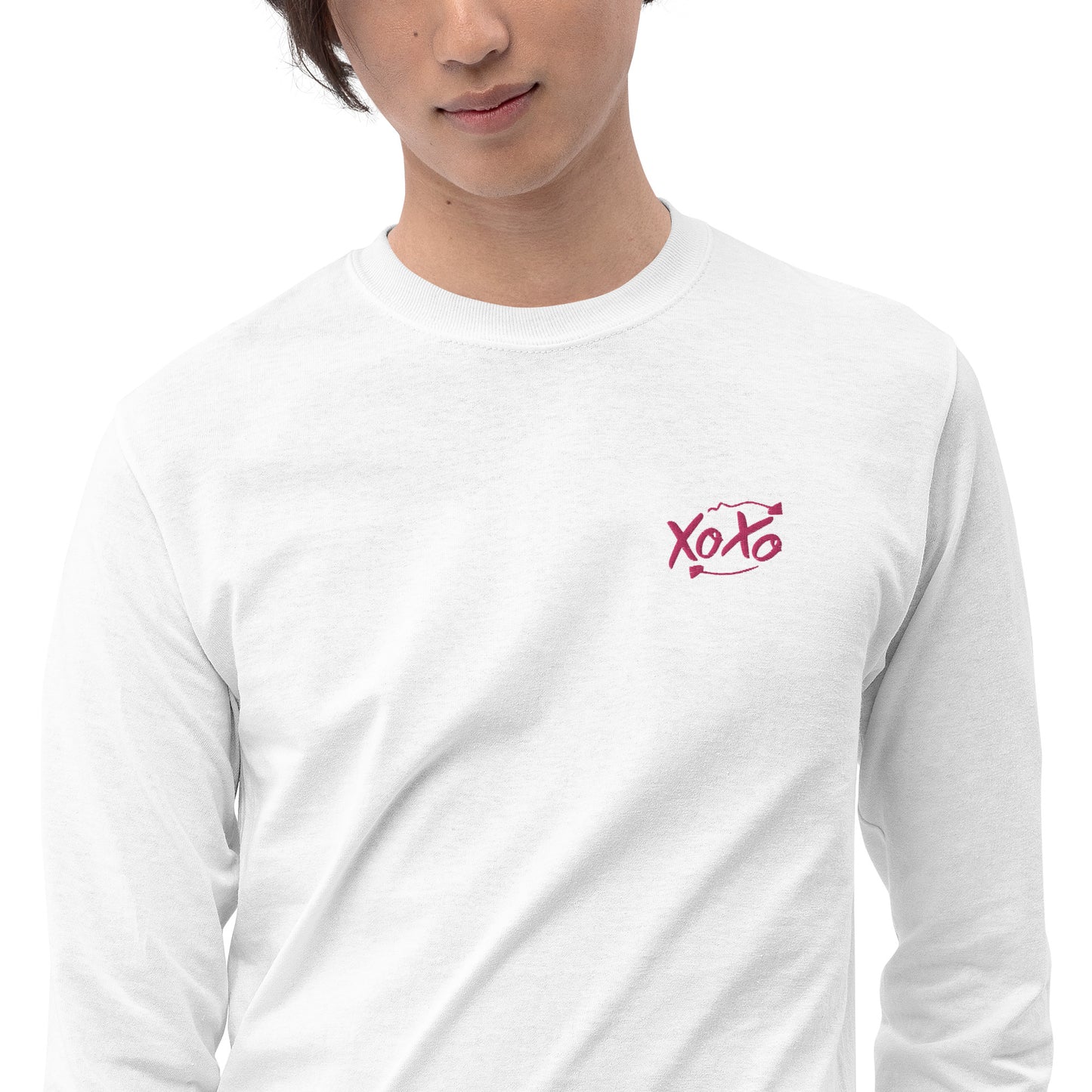 XoXo | Embroidered Unisex Long Sleeve Shirt