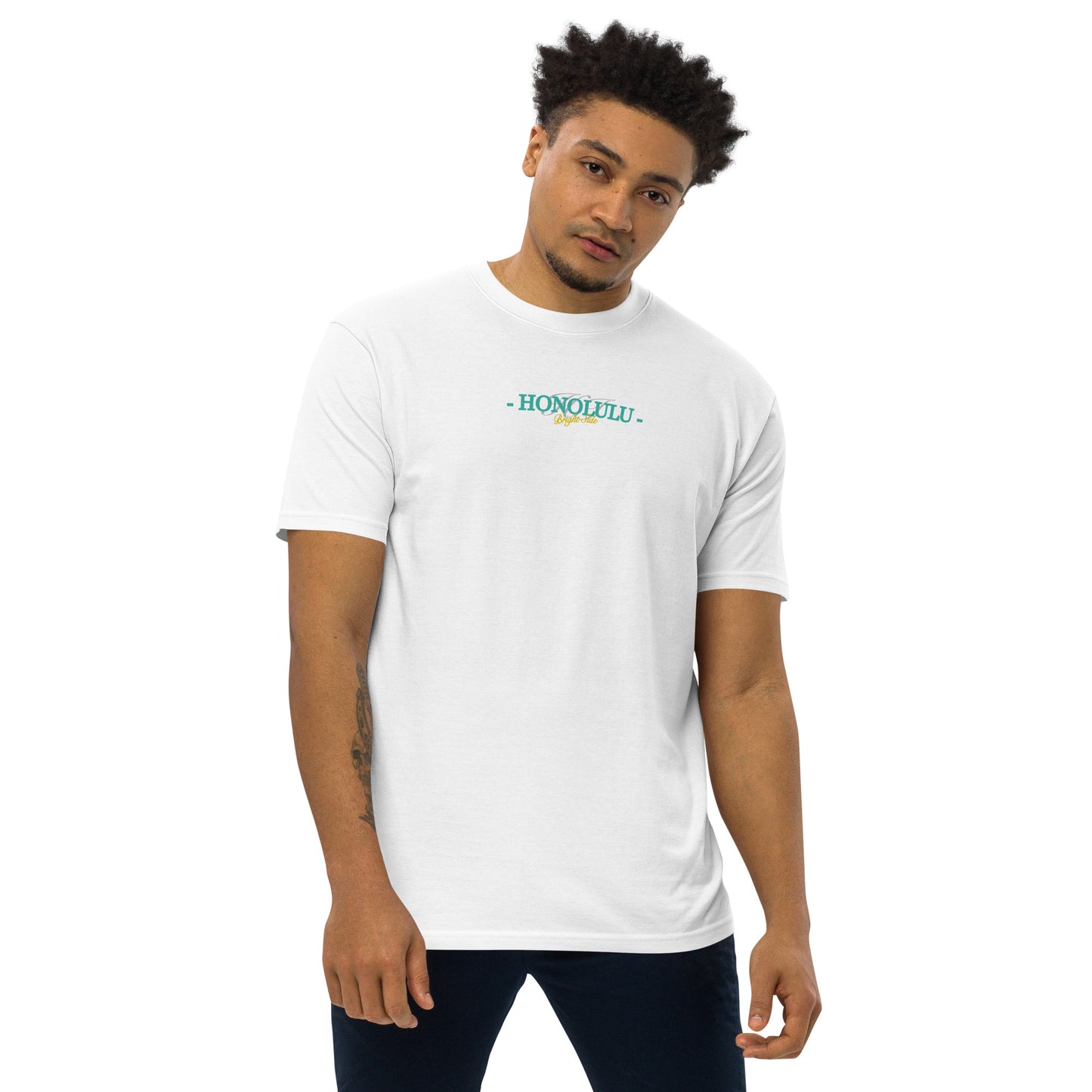 Hawaii, Honolulu | Men’s premium heavyweight tee