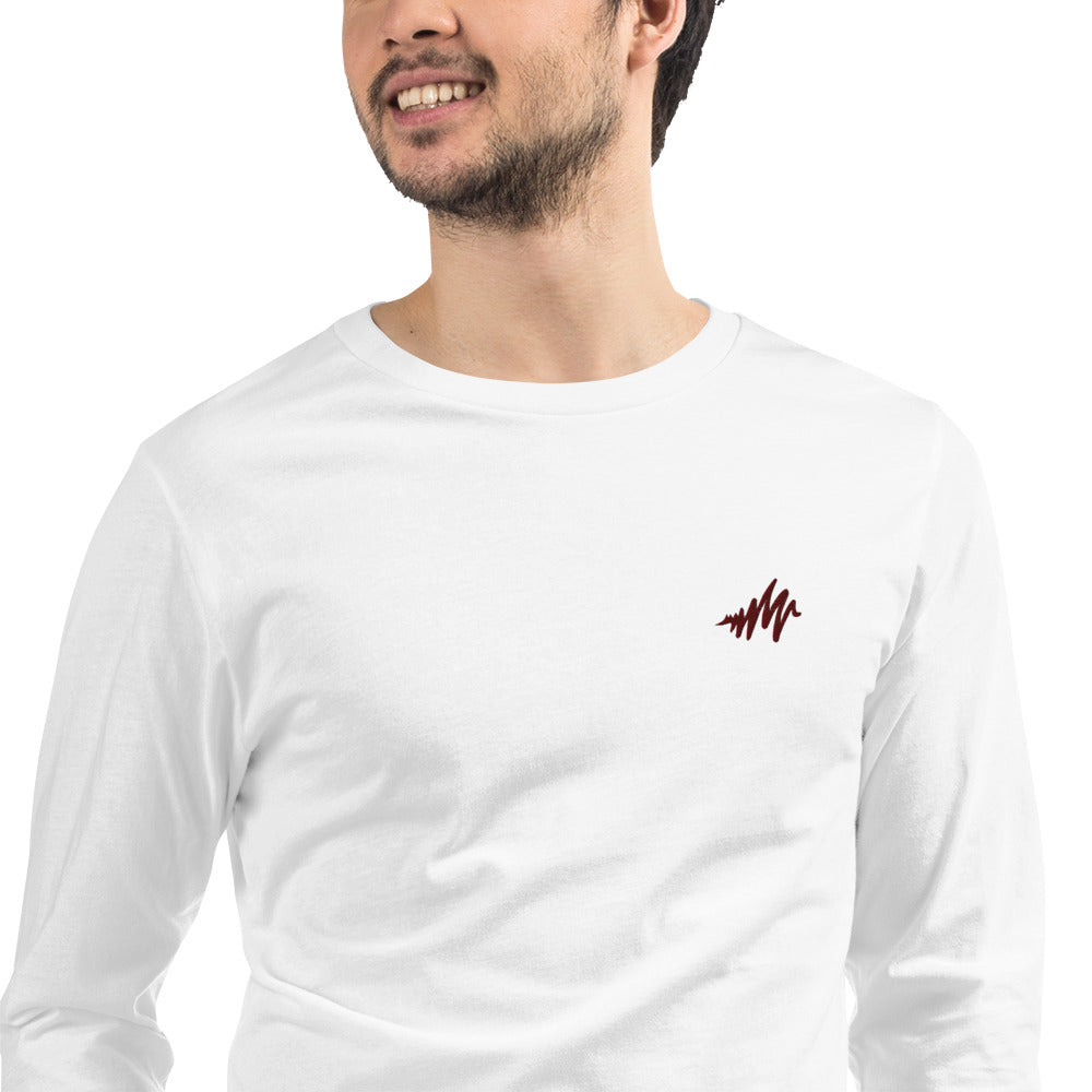 Waves | Embroidered Unisex Long Sleeve