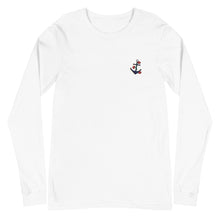 Load image into Gallery viewer, Anchor | Embroidered Unisex Long Sleeve Tee