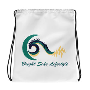 Bright Side Lifestyle Logo | Drawstring bag