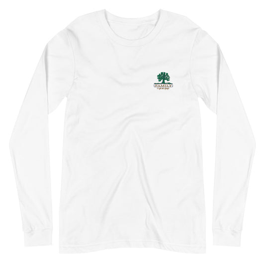 Family Tree | Embroidered Unisex Long Sleeve Tee