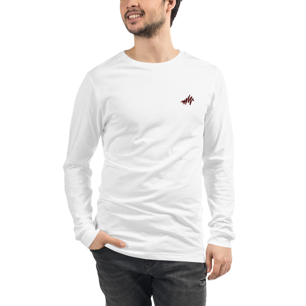 Waves | Embroidered Unisex Long Sleeve