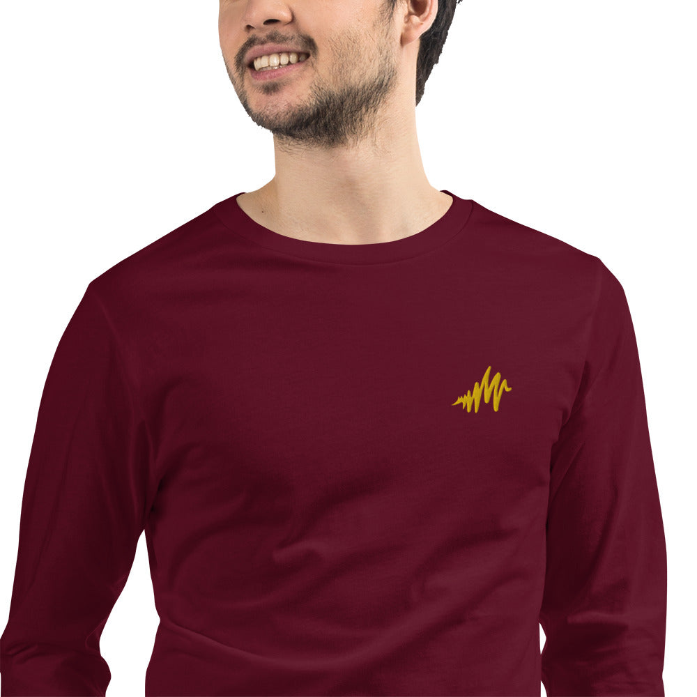 Waves | Embroidered Unisex Long Sleeve