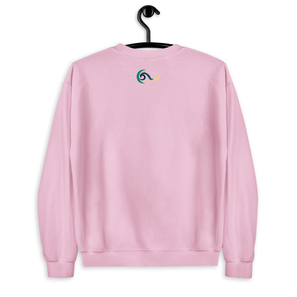 Spread Love | Unisex Embroidered Crewneck