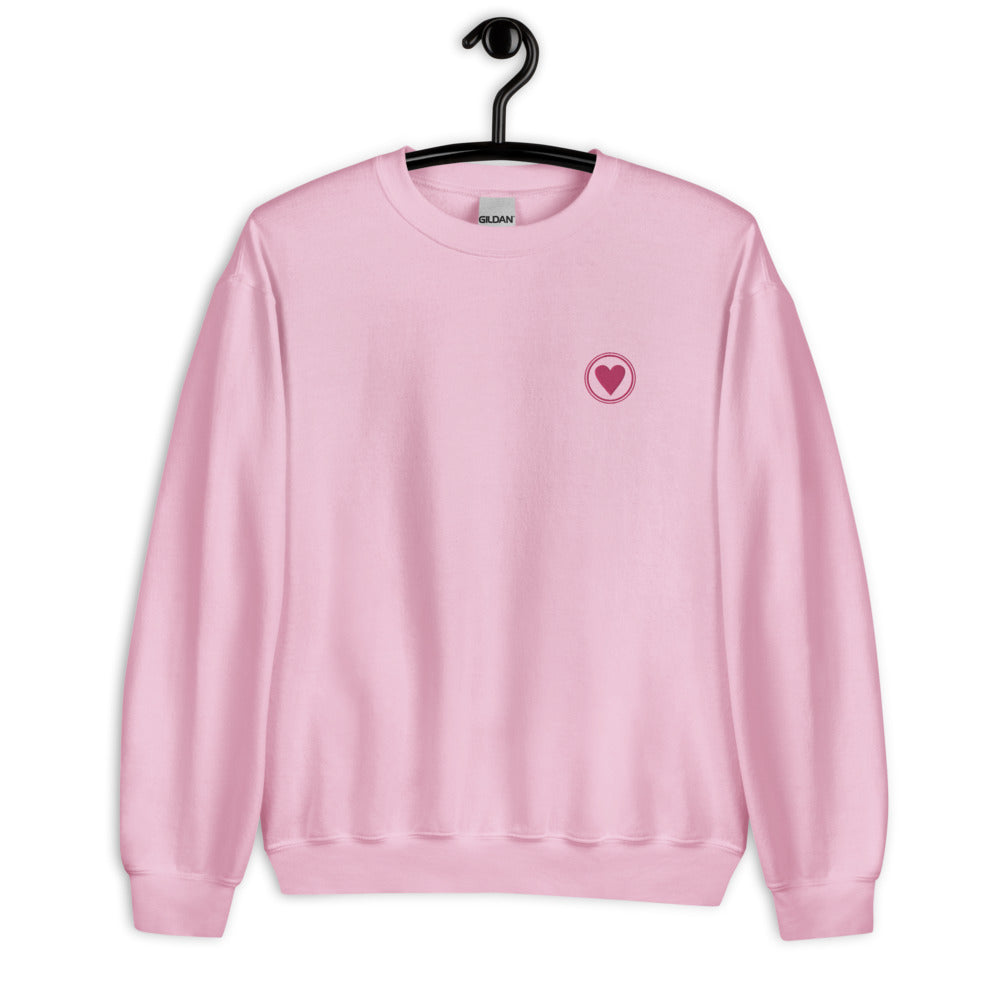 Spread Love | Unisex Embroidered Crewneck