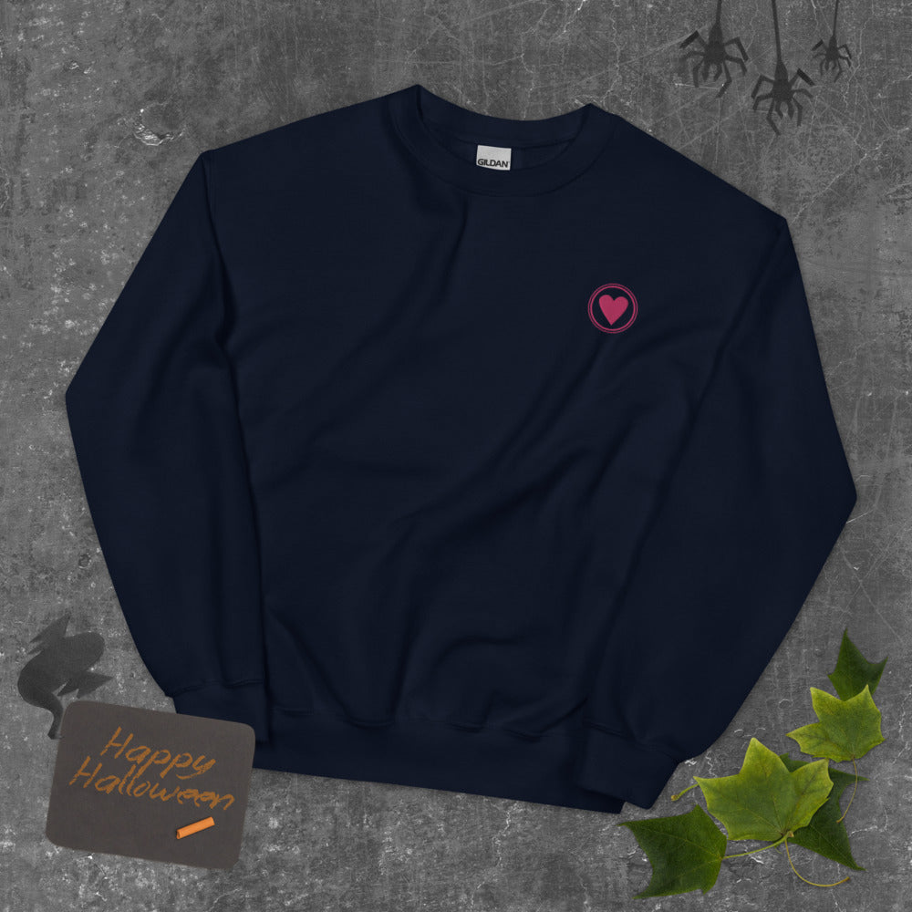 Spread Love | Unisex Embroidered Crewneck