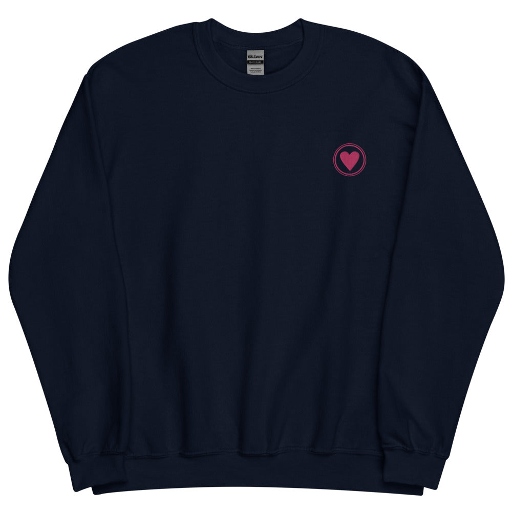 Spread Love | Unisex Embroidered Crewneck