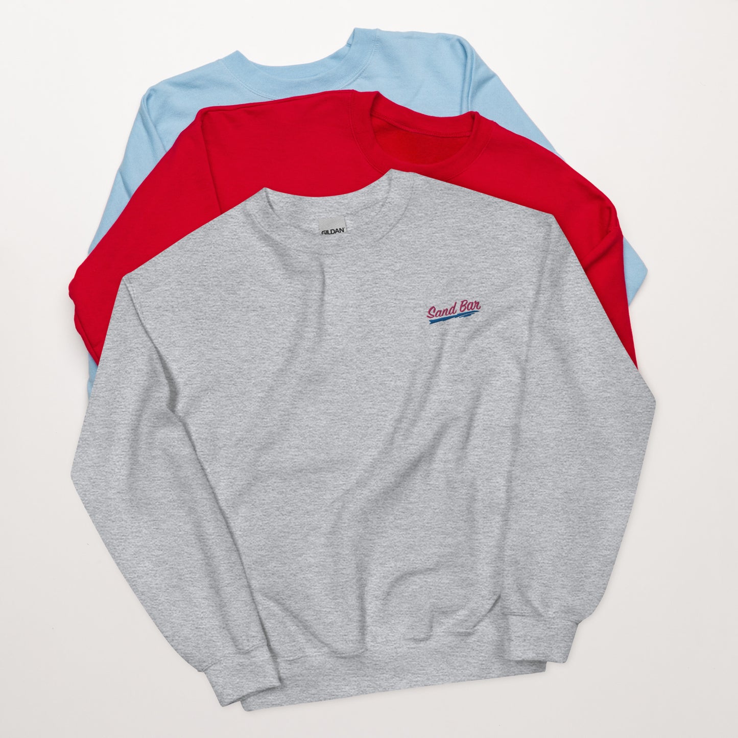 Sand Bar | Embroidered Unisex Crewneck