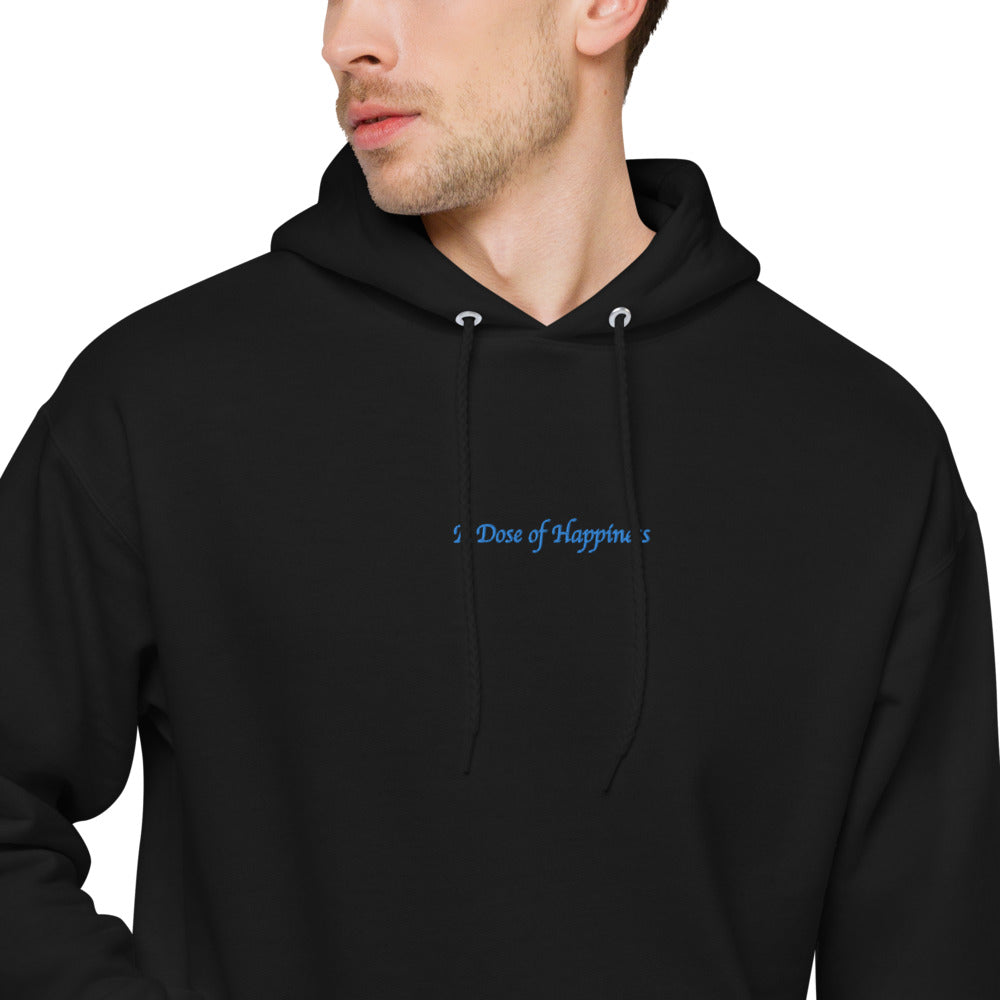 A Dose Of Happiness | Embroidered Unisex hoodie