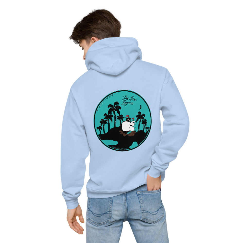 The Lost Lagoon | Unisex fleece hoodie