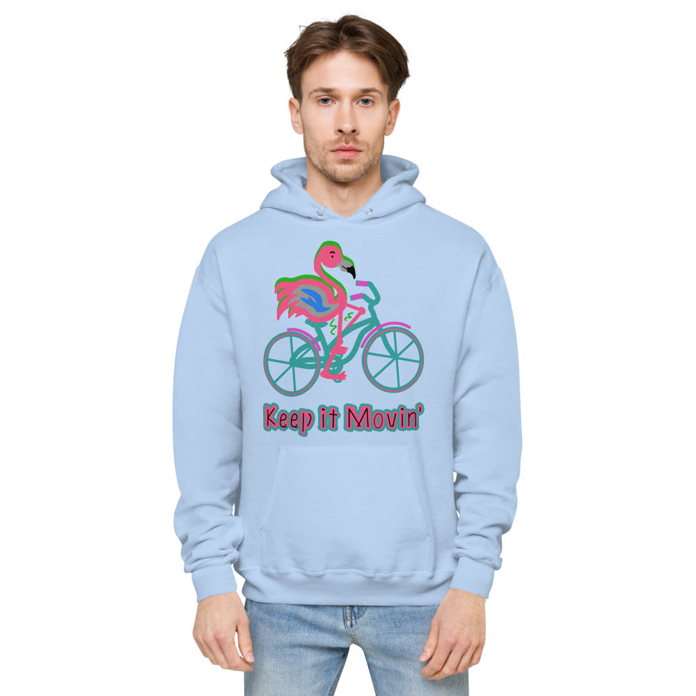 Keep it Movin' | Unisex fleece hoodie