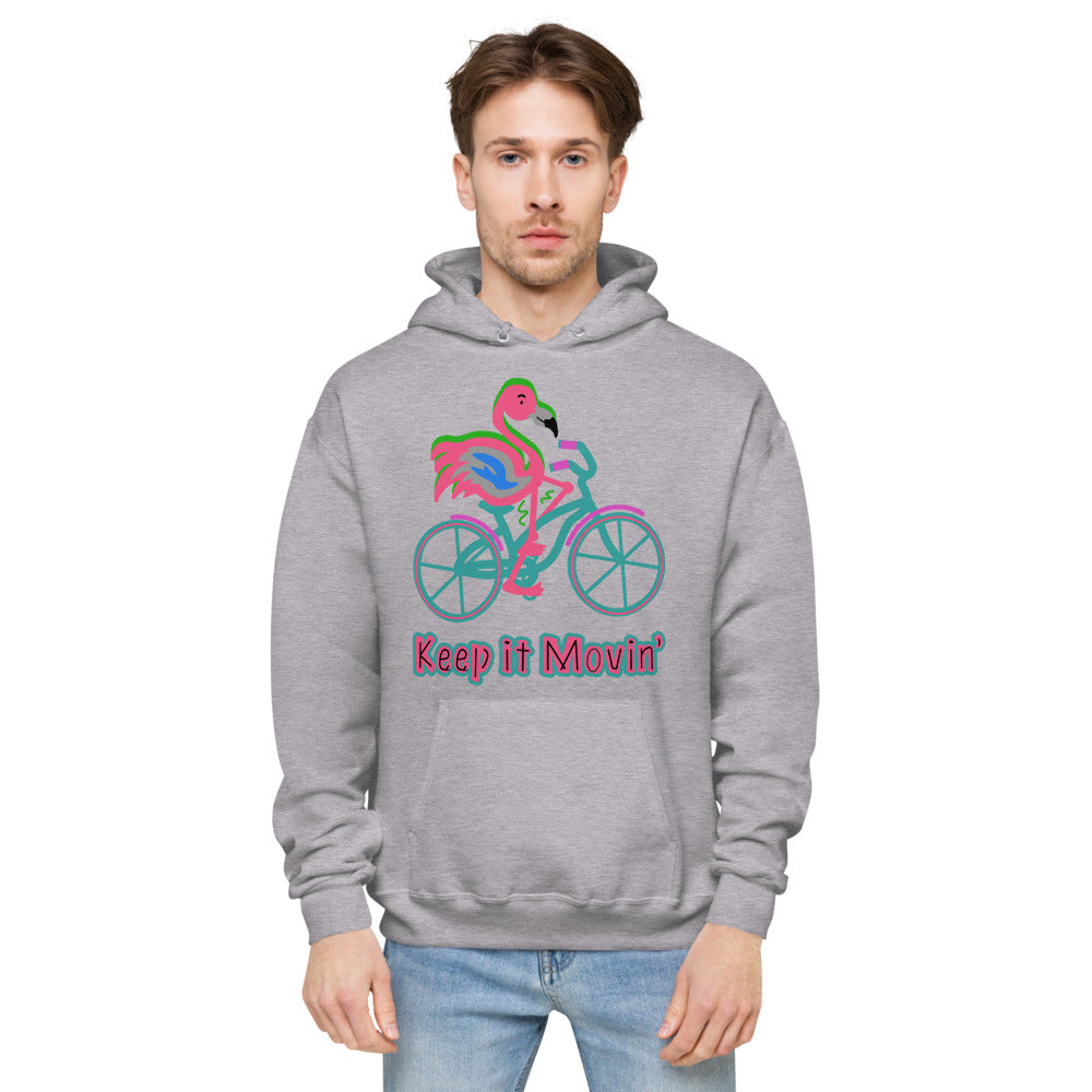 Keep it Movin' | Unisex fleece hoodie