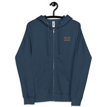 Load image into Gallery viewer, Summer 22 | Unisex fleece zip up hoodie