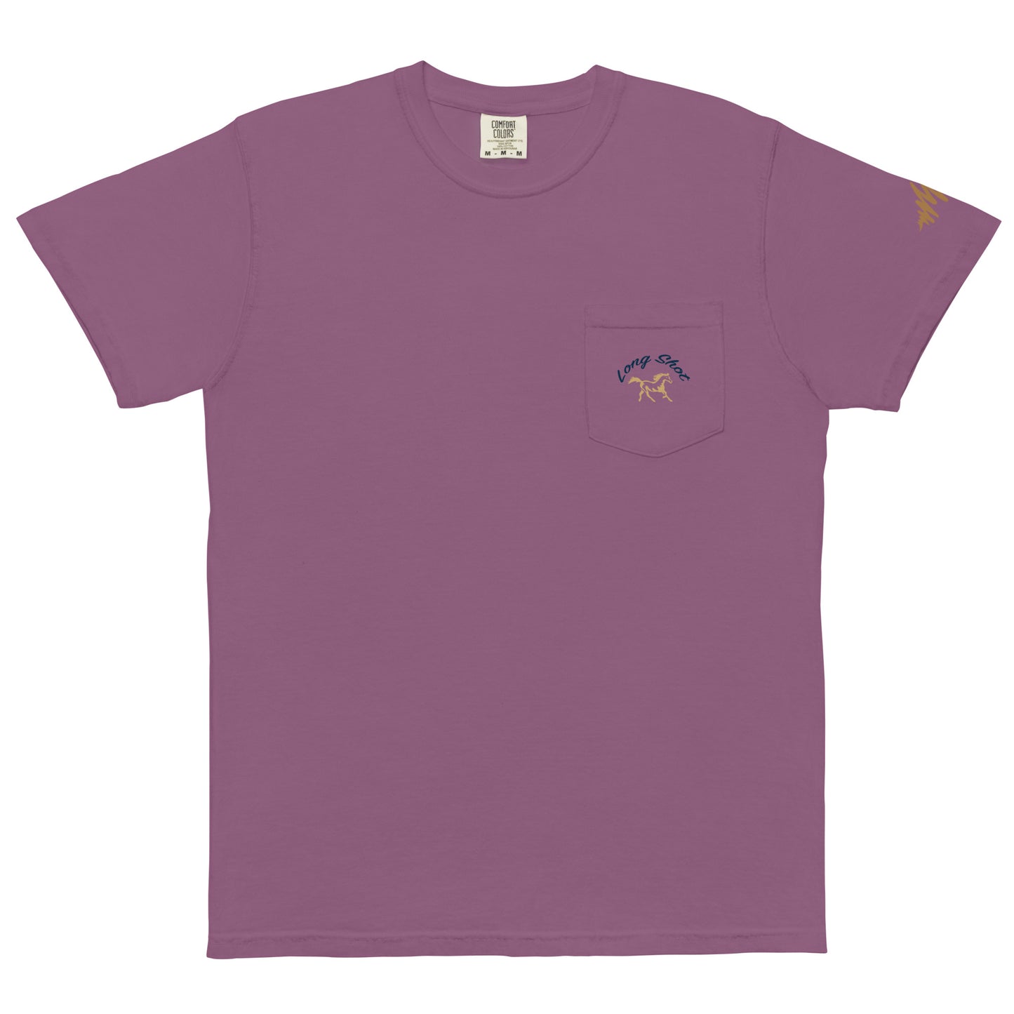 Long Shot | Unisex garment-dyed pocket t-shirt