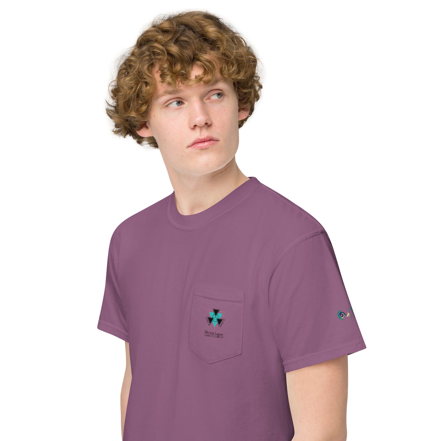 The Lost Lagoon | Unisex garment-dyed pocket t-shirt