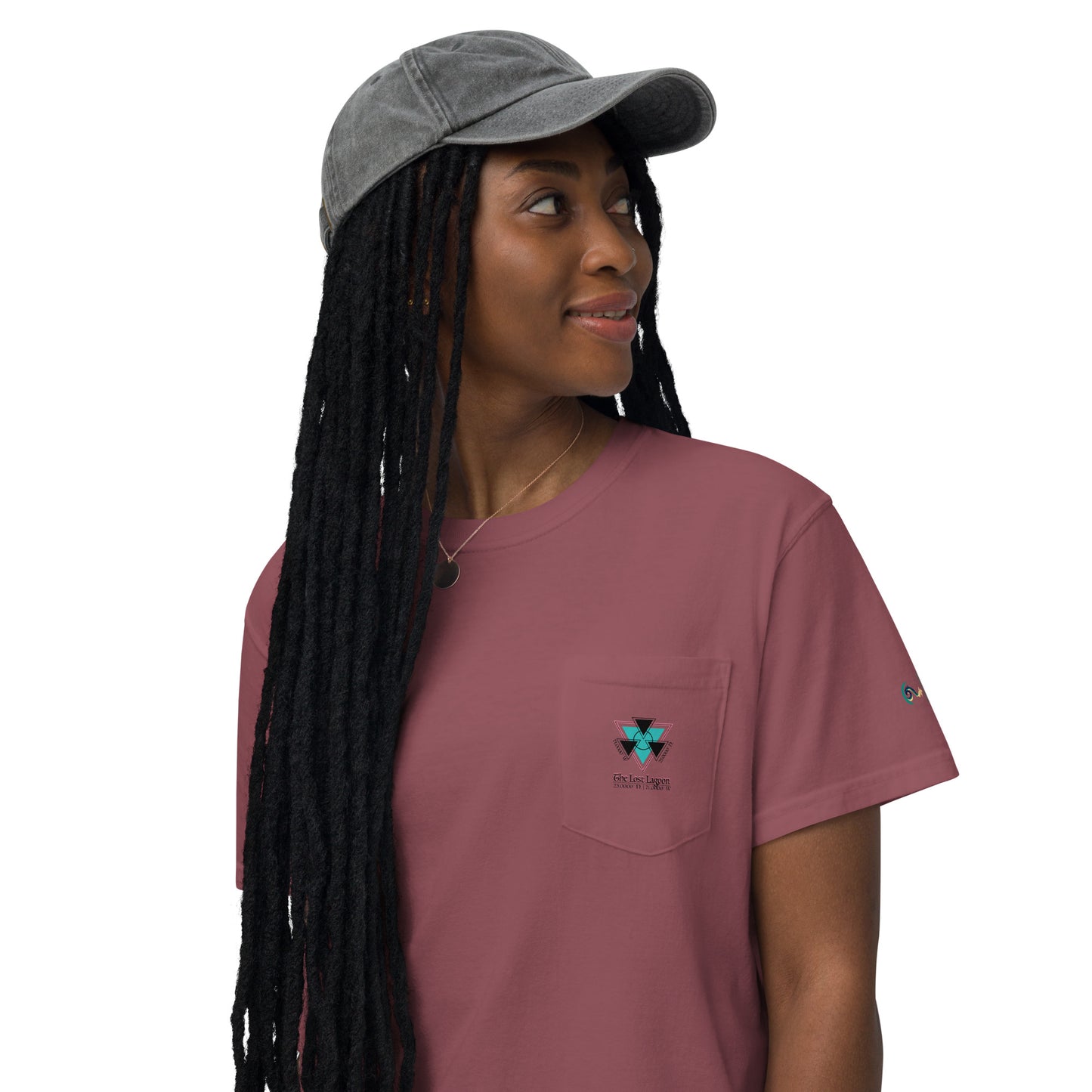 The Lost Lagoon | Unisex garment-dyed pocket t-shirt