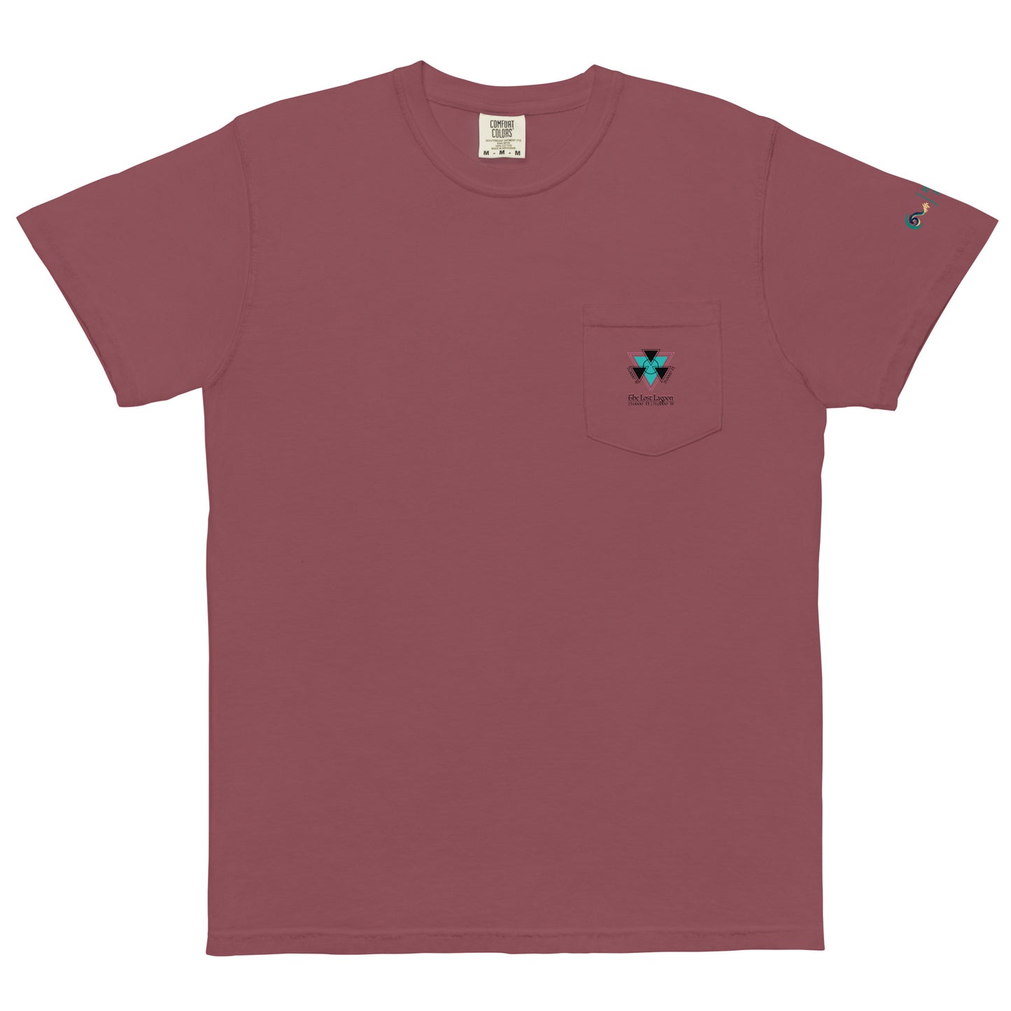 The Lost Lagoon | Unisex garment-dyed pocket t-shirt