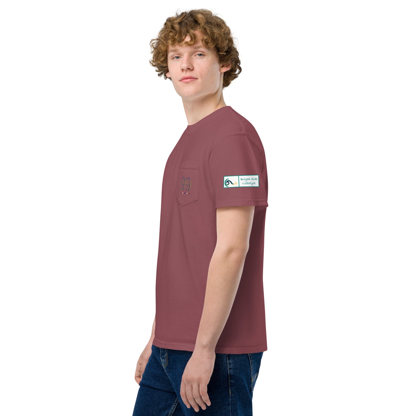 Imperfectly Perfect | Unisex garment-dyed pocket t-shirt